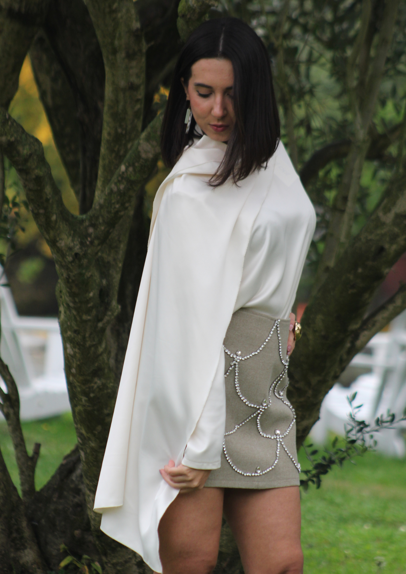 Casacca avorio GALLIERA