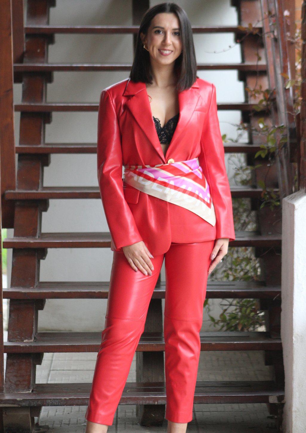 Blazer ecopelle Royo