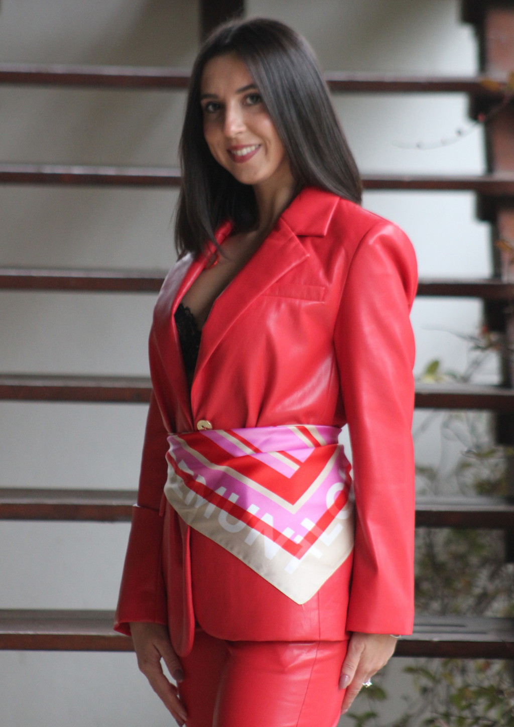 Blazer ecopelle Royo