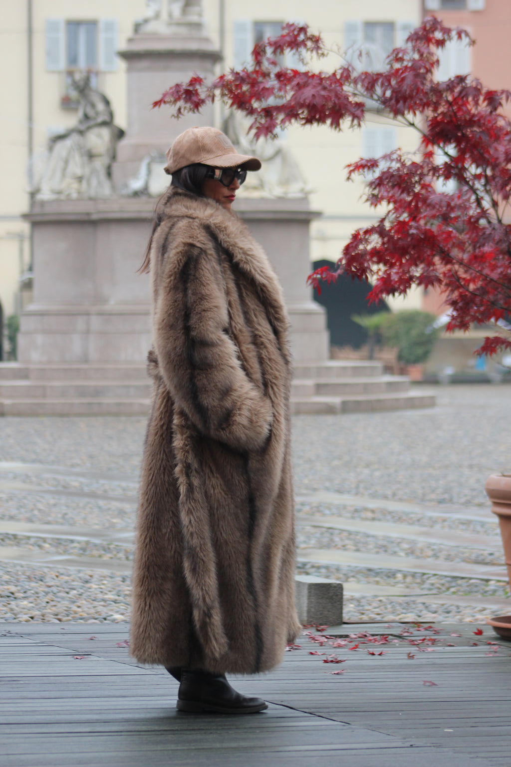 Cappotto pelliccia volpe