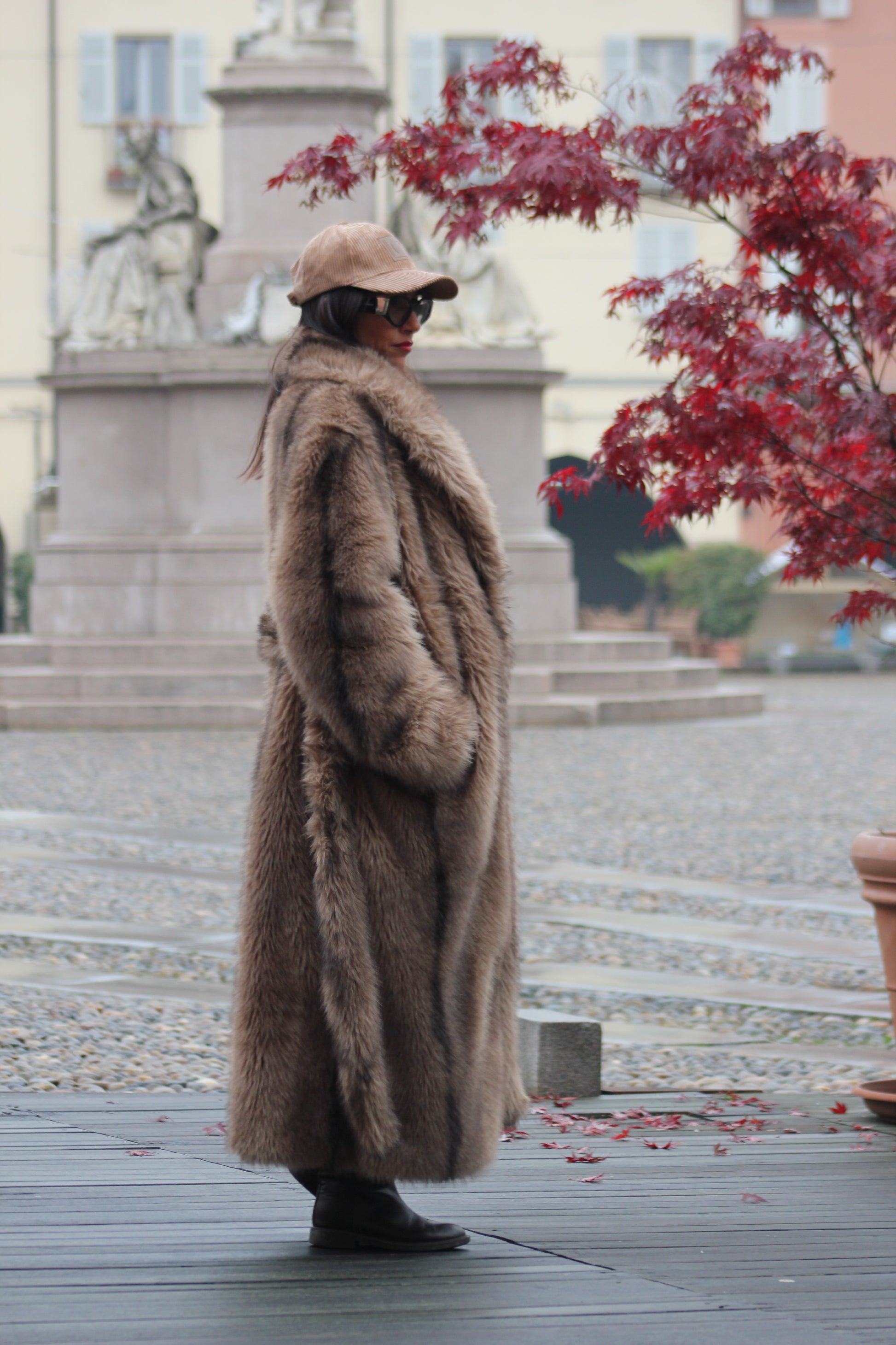 Cappotto pelliccia volpe