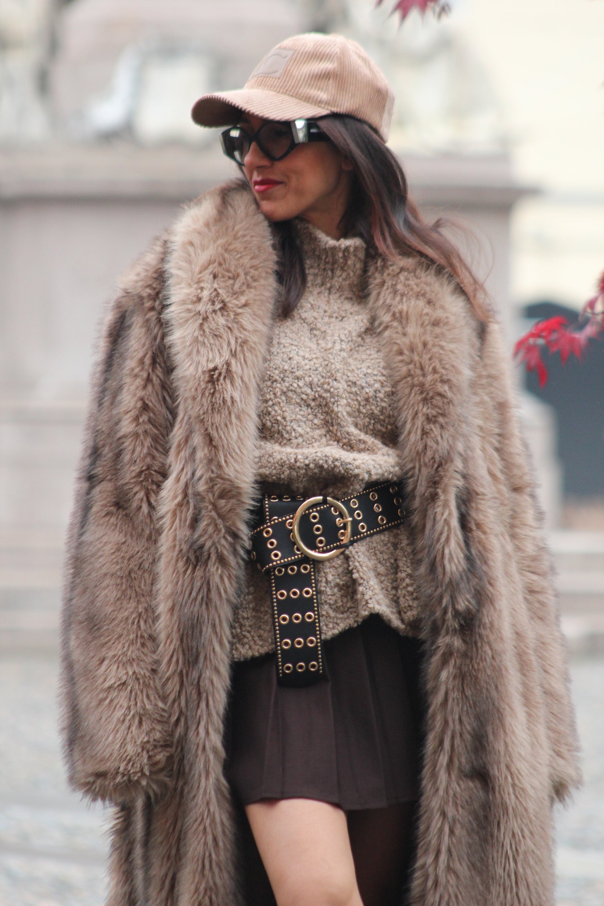 Cappotto pelliccia volpe